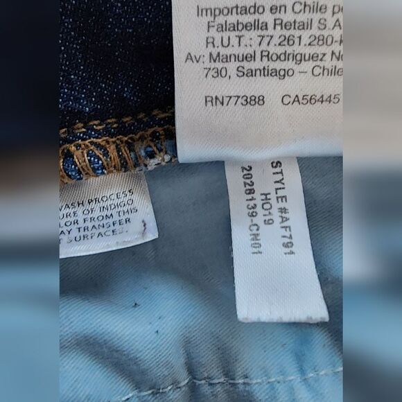 J.Crew Denim 25P Petite Mid-Rise Cigarette Jeans Blue Stretch Cotton Blend - Picture 4 of 8